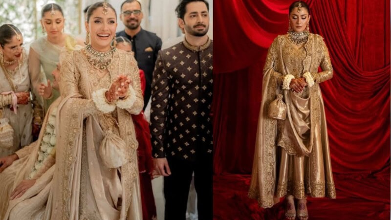 Ayeza Khan’s stunning outfit worn on brother’s wedding cost more than you think