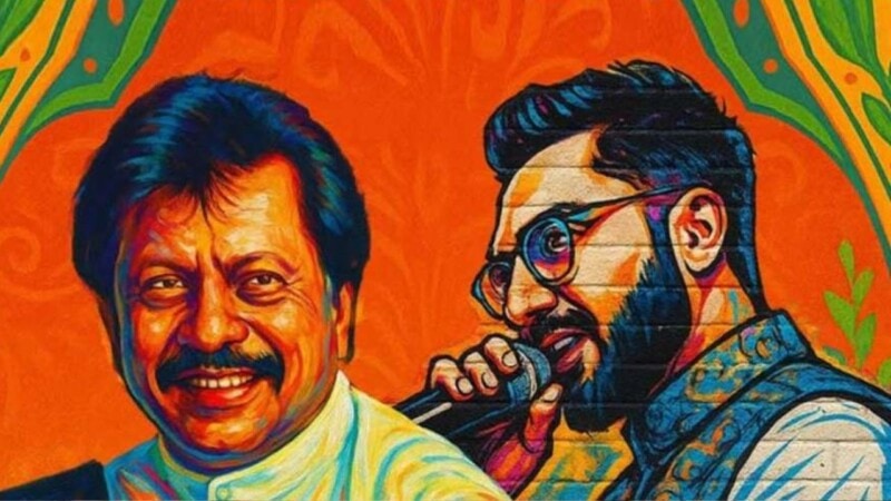 Attaullah Esakhelvi’s legacy shines as son Sanwal drops ‘Thewa’ promo
