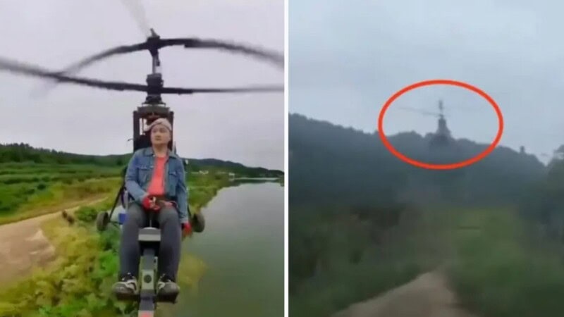 Chinese influencer dies in live-streamed helicopter crash
