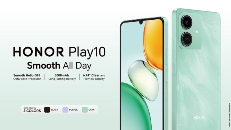 HONOR is Launching the All-New HONOR Play 10