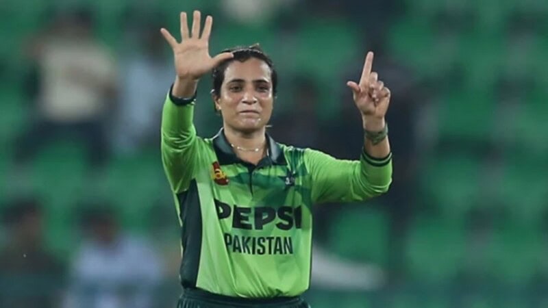 Pakistan’s Sidra Amin nominated for ICC Player of the Month