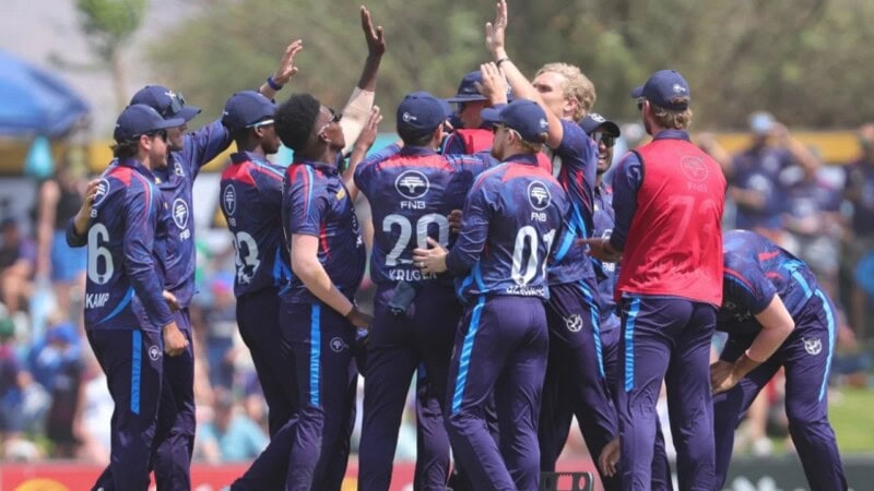 Namibia stun South Africa with thrilling last-ball win in first-ever T20I match