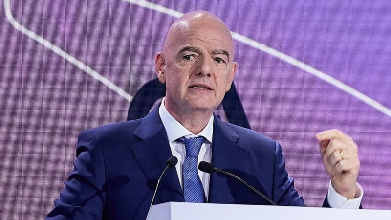 FIFA president vows to rebuild all facilities, bring football back to Gaza