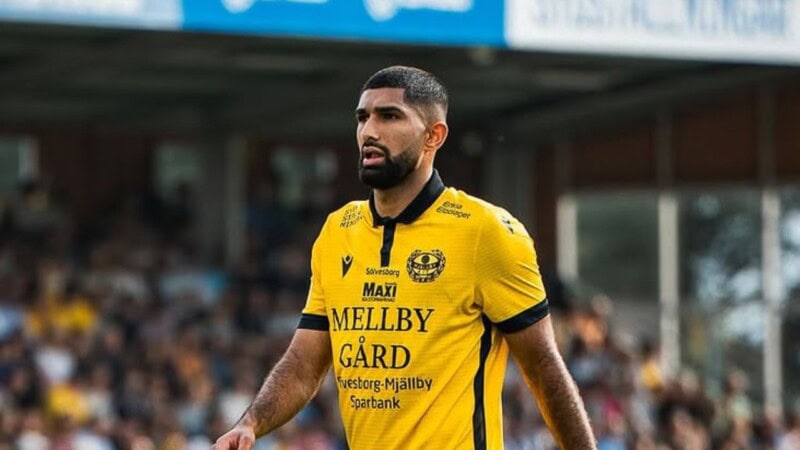 Pakistan football captain Abdullah Iqbal helps Mjällby AIF win first-ever Swedish league title