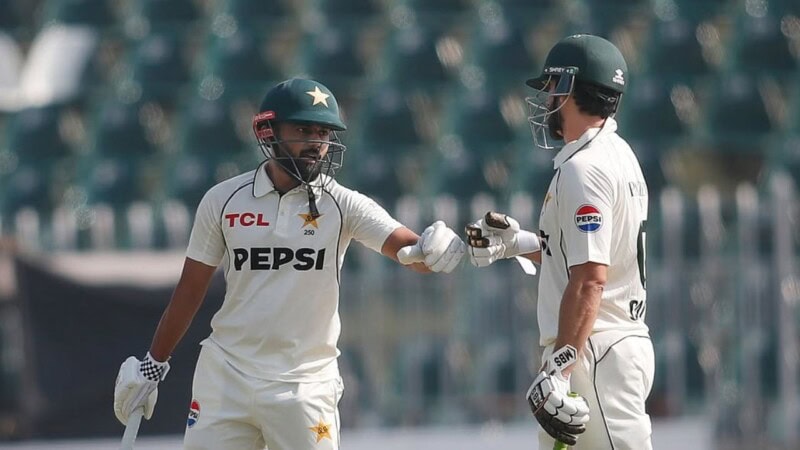 Pakistan all out for 333 against South Africa on day two of Rawalpindi Test