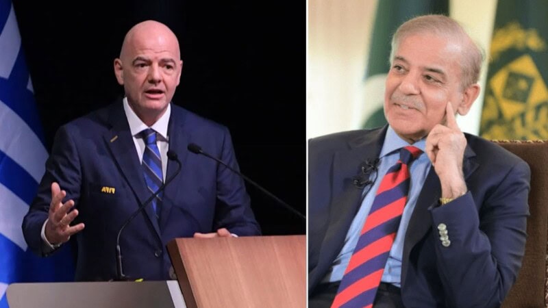 FIFA President praises Shehbaz Sharif for Pakistan’s transformation