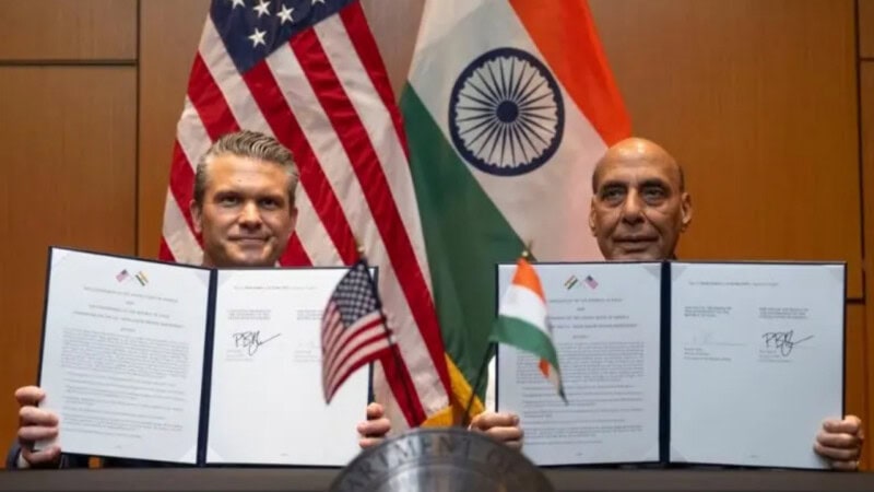 US, India sign decade-long defence agreement