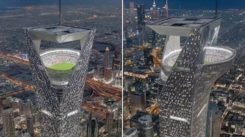 Viral Saudi ‘Sky Stadium’ video turns out to be AI-generated