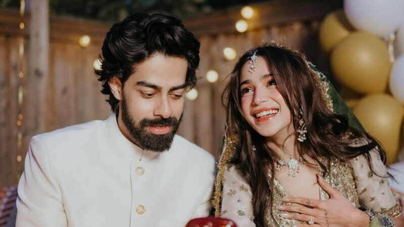 Zain Ahmad deletes all wedding pics with Aima, fueling rumours of split