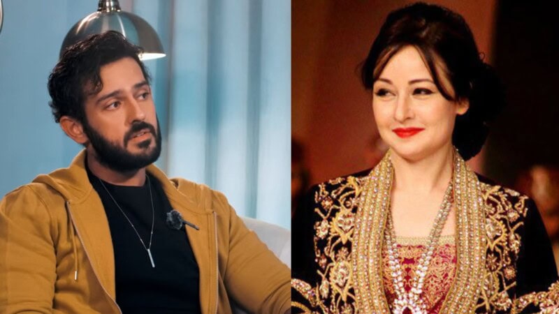 What advice did Zeba Bakhtiar give her son Azaan about using the bathroom?