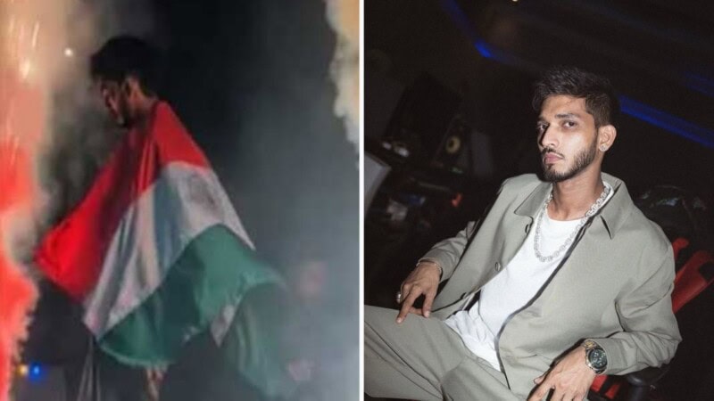‘I will do it again’: Talha Anjum fires back at critics after waving Indian flag during concert