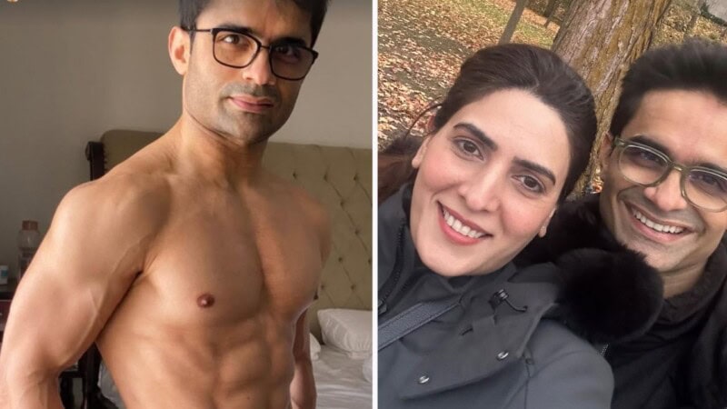 Journalist Shahzeb Khanzada looks absolutely unbothered in latest click by wife