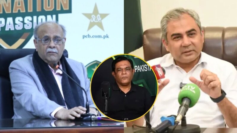 Naqvi, Sethi clash publicly after Rashid Latif’s apology ends PCB standoff