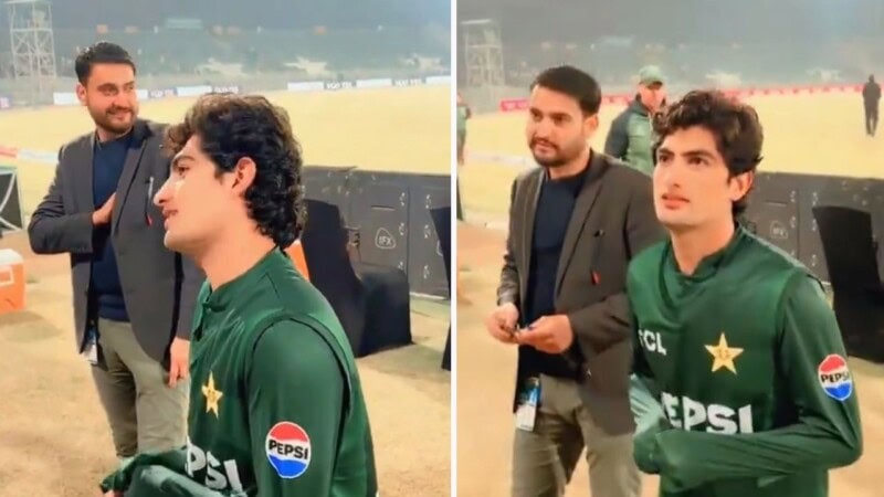 Naseem Shah’s cute reaction to fan selfie request