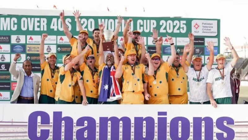 Australia defeat Pakistan to win Over-40 T20 World Cup