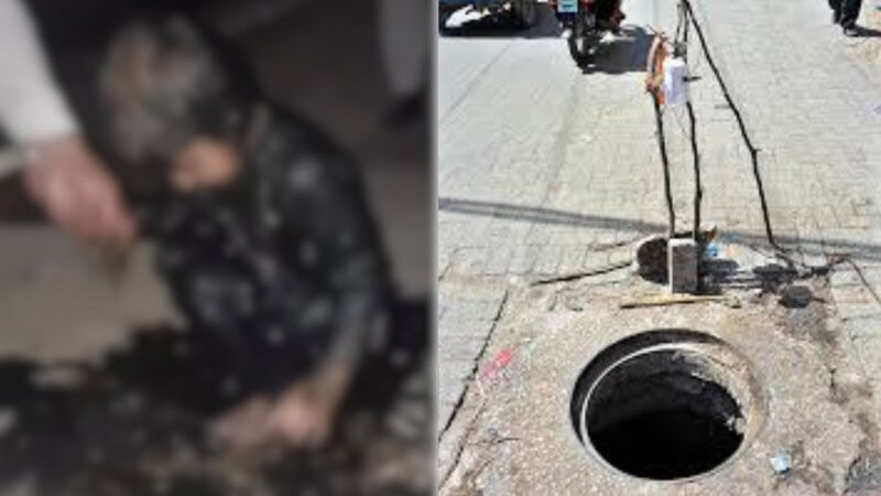 Another child falls into open manhole in Karachi as public outrage increases