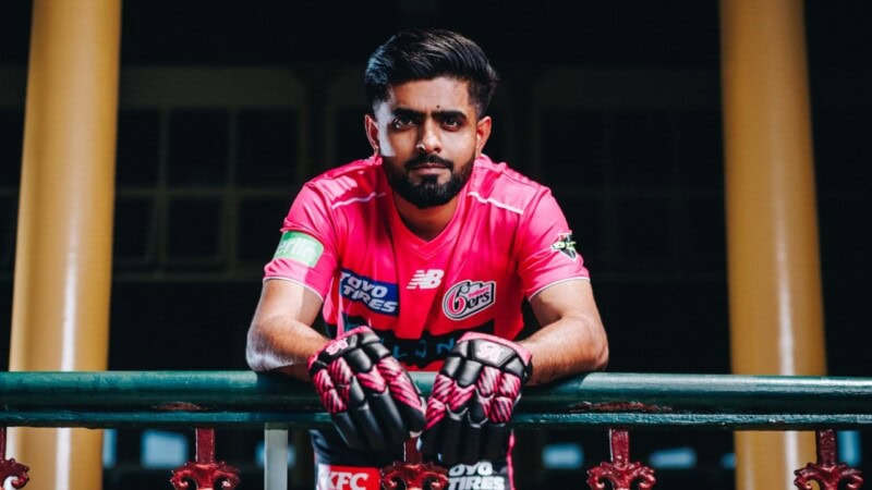 Babaristan tickets sell out as Babar Azam arrives in Sydney for Big Bash League