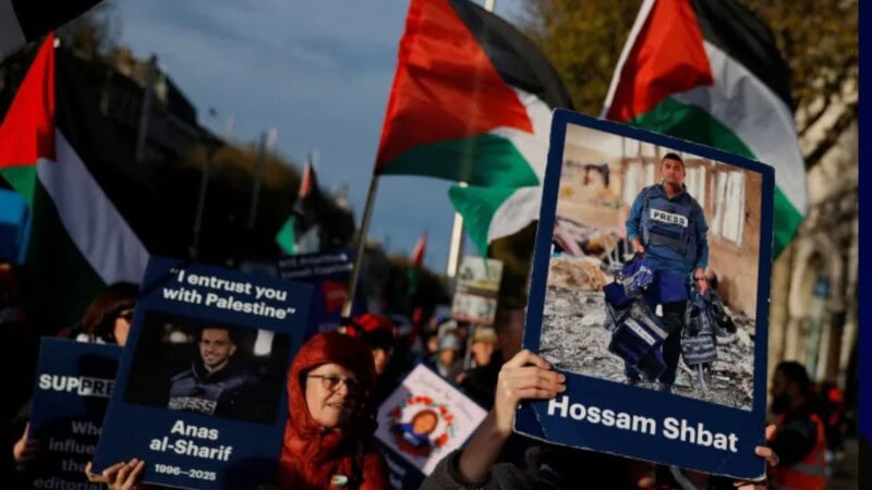 Israel tops list of countries killing journalists in 2025