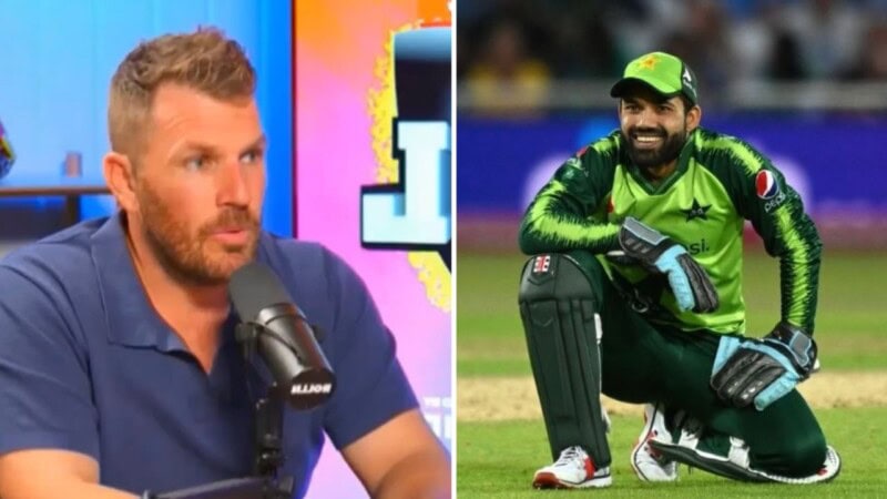 ‘He never shuts up’: Aaron Finch reveals what makes Mohammad Rizwan special behind the stumps