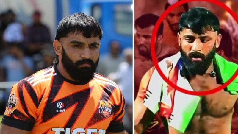 Pakistani kabaddi player represents India in Bahrain, waves Indian flag