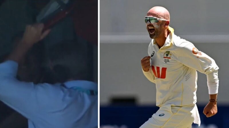 Glenn McGrath’s hilarious reaction goes viral after Nathan Lyon overtakes his record