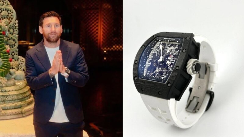 Anant Ambani gifts Messi rare watch almost worth footballer’s monthly salary