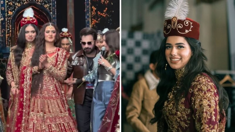 Alina Amir trolled for trying to ‘steal spotlight’ from Hira Mani at Bridal Couture Week