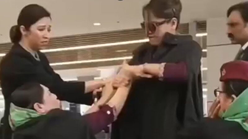 VIDEO: Two PIA cabin crew suspended after public fight at Jeddah airport