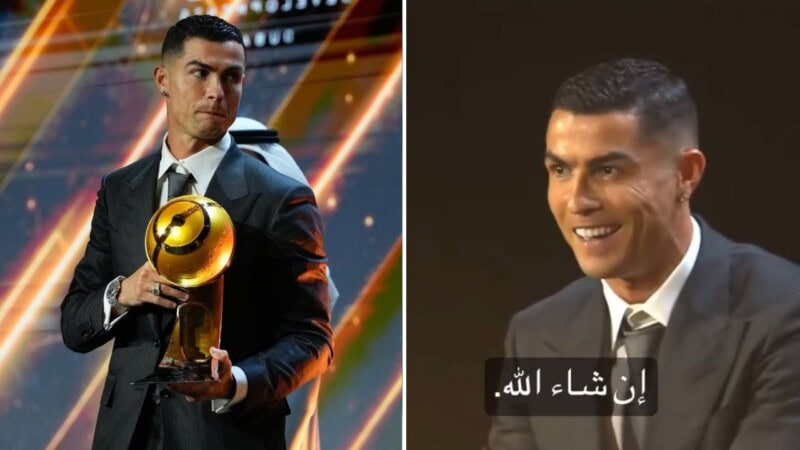 Internet loses it as Ronaldo says ‘Insha’Allah’ for 1,000 goals target