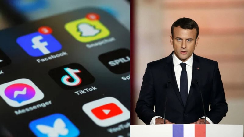 France reveals plans to ban social media for children under 15
