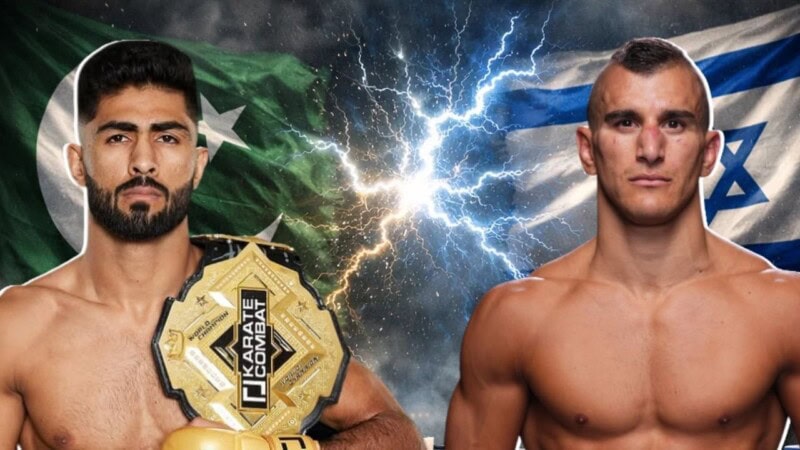 Pakistan’s Shahzaib Rind set to face Israeli fighter in Lightweight World Championship