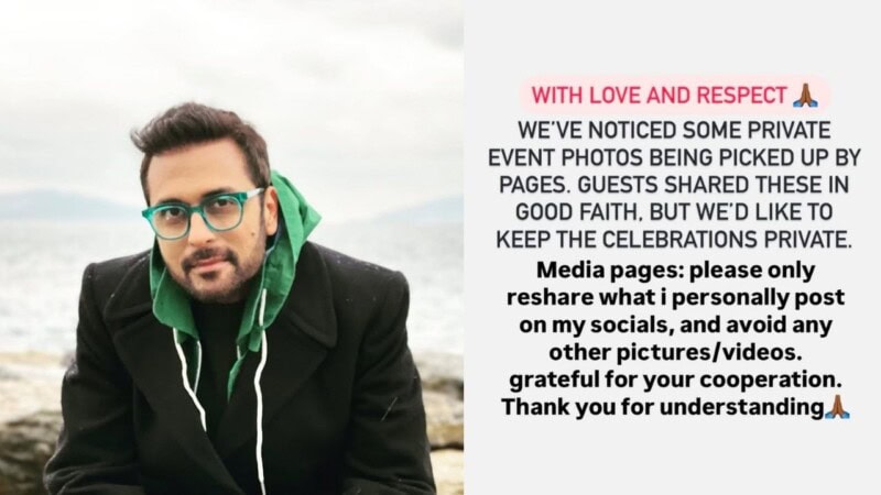 Bilal Maqsood asks for privacy after daughter’s wedding photos go viral