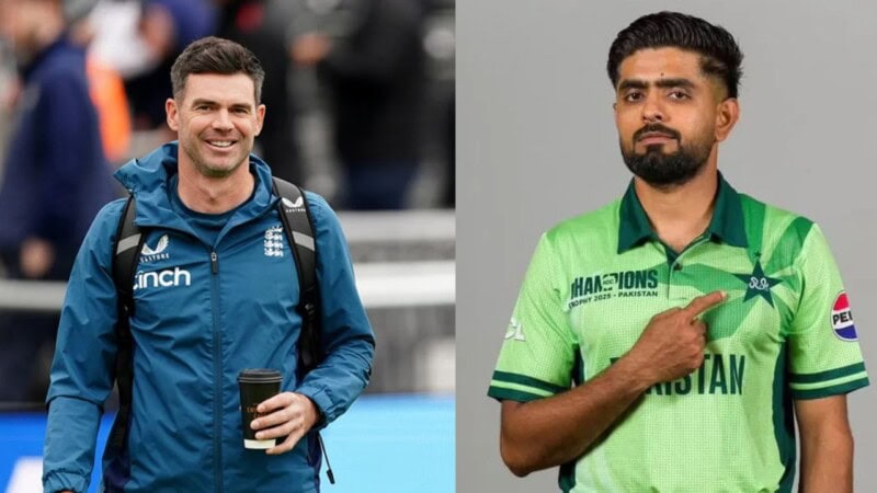 Babar Azam is James Anderson’s favourite Pakistani cricketer