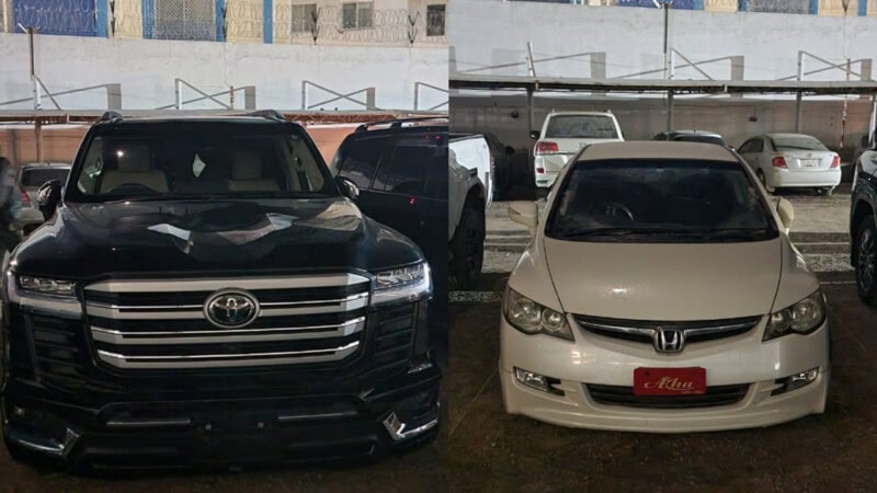 Non-customs paid vehicles worth Rs158m seized in Quetta