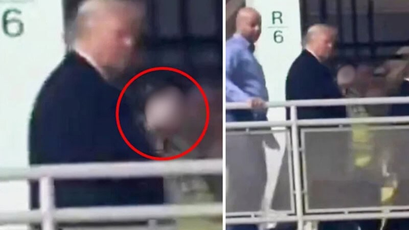 ‘F**k you’: Trump responds to heckler at Ford plant, shows him the middlefinger