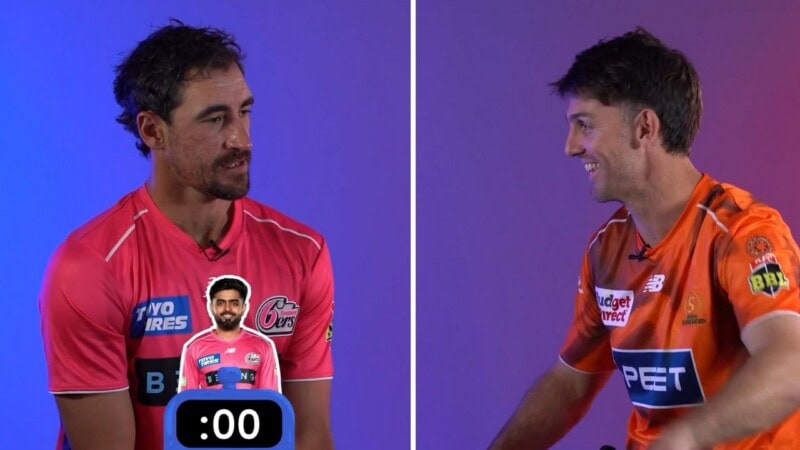 ‘He’s paid a lot more than I am’: Mitchell Starc on Babar Azam wearing his jersey number