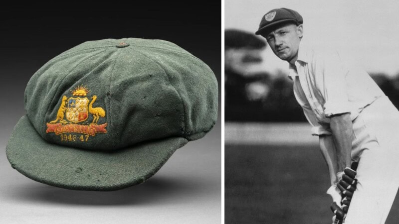 Don Bradman’s iconic cap sold for Rs89 million