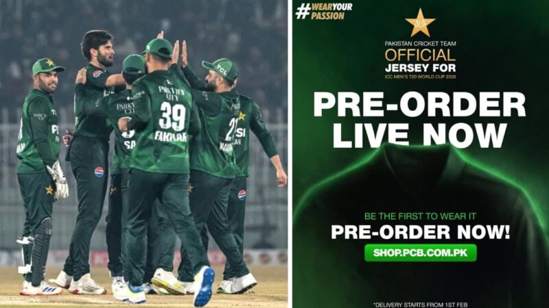 Fans react as PCB offers pre-orders for T20 World Cup jersey without revealing design, before deciding on participation
