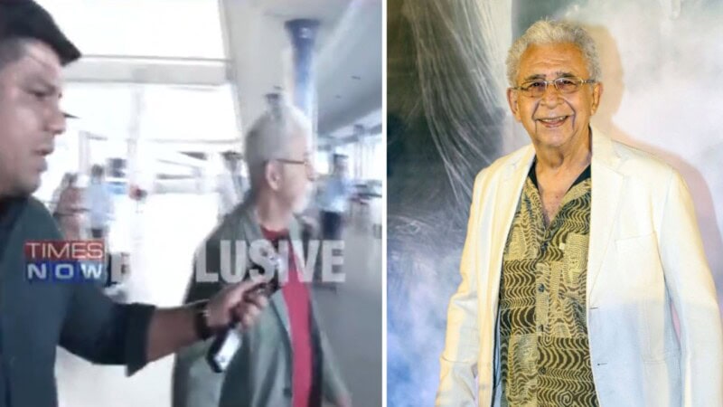 'You are harassing me': Furious Naseeruddin Shah lashes out at ...