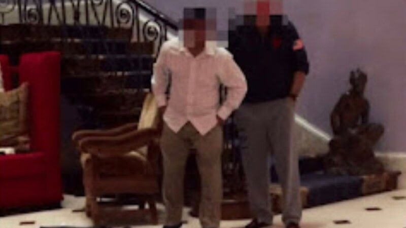 Cloth on ground in viral Epstein image does not match Kaaba’s Kiswah