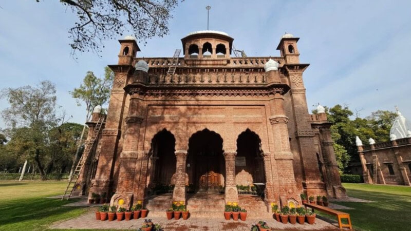 Historic Aitchison gurdwara reopens for first time since partition