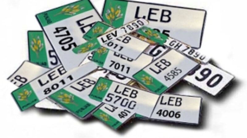 Excise Department ends official number plate inspections