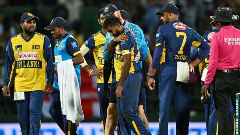 Top Sri Lankan player injured ahead of Pakistan clash