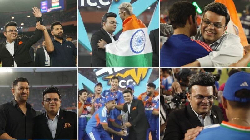 ‘Man of the tournament’: Indians slam Jay Shah’s appearance in BCCI’s celebration video