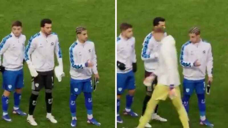 WATCH: Bosnian players refuse to shake hands with Israeli team