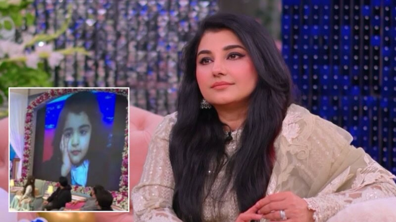 Javeria Saud faces legal trouble after showing wrong childhood photo on her show