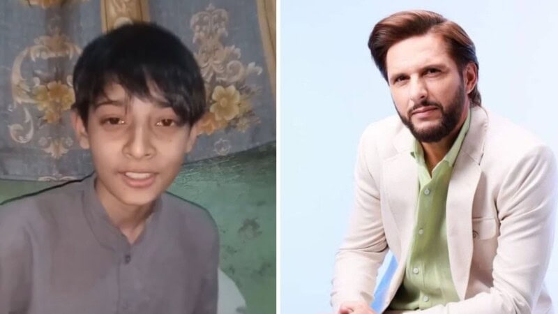 Shahid Afridi seeks contact info of young cancer fighter who wants to meet Shaheen Shah Afridi