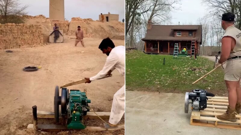 ‘Created a sport for Olympics’: Internet reacts as viral Pakistani tyre trend goes global