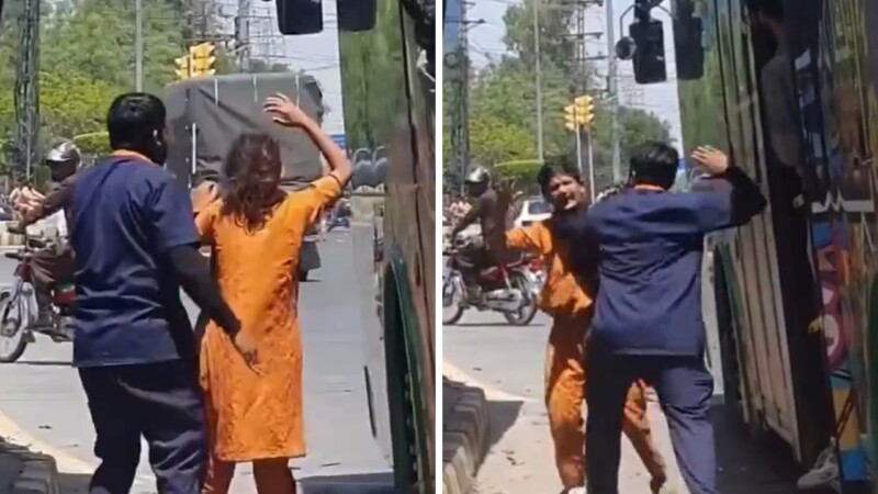 Lahore bus conductor who assaulted girl in viral video arrested
