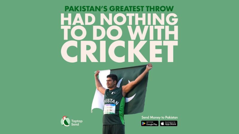 Taptap Send Partners with Olympic Champion Arshad Nadeem to Spotlight Pakistan’s Everyday Heroes